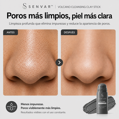 Senvar™ - Stick de Arcilla Volcánica